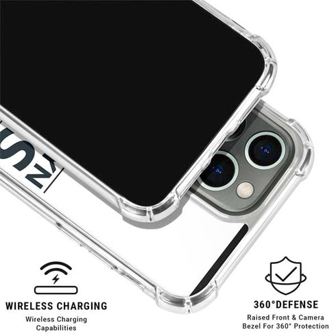 NBA Brooklyn Nets Standard - White iPhone 16 Pro Clear Case